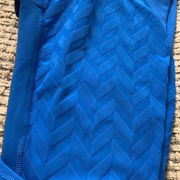 Blue Workout Leggings - Picture 2 of 5